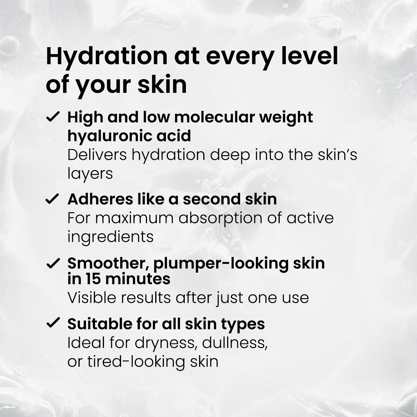 Hyaluronic Sheet Masks