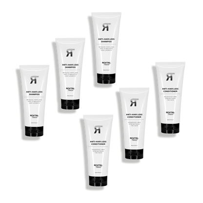 Anti-Hair Loss Bundle - 3 Shampoo & 3 Conditioner