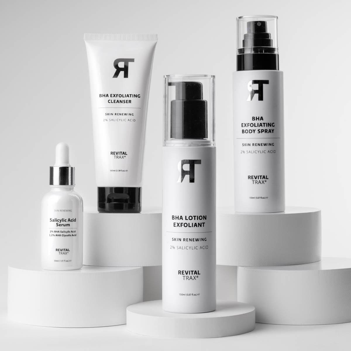 BHA Set: Cleanser + Serum + Lotion Exfoliant + Body Spray