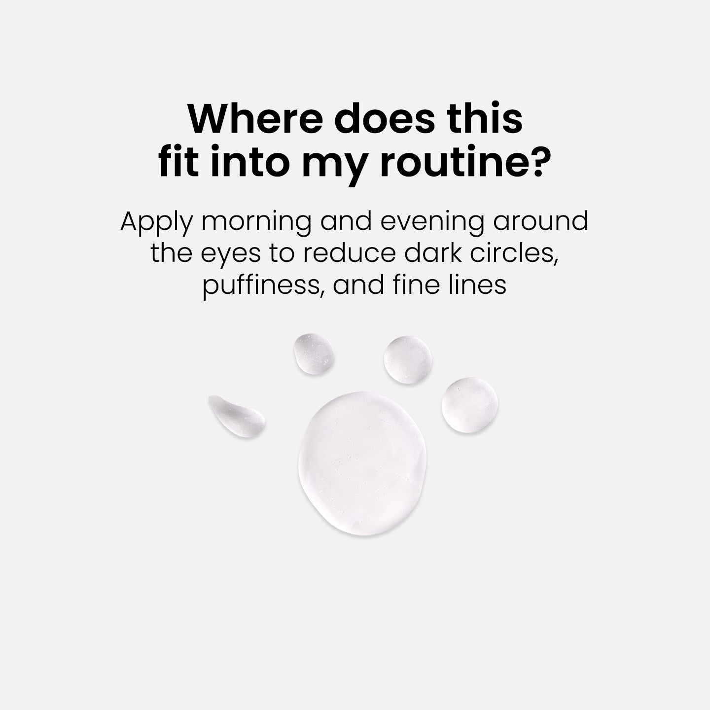 Eye Lift Serum - 5% caffeine + EGCG