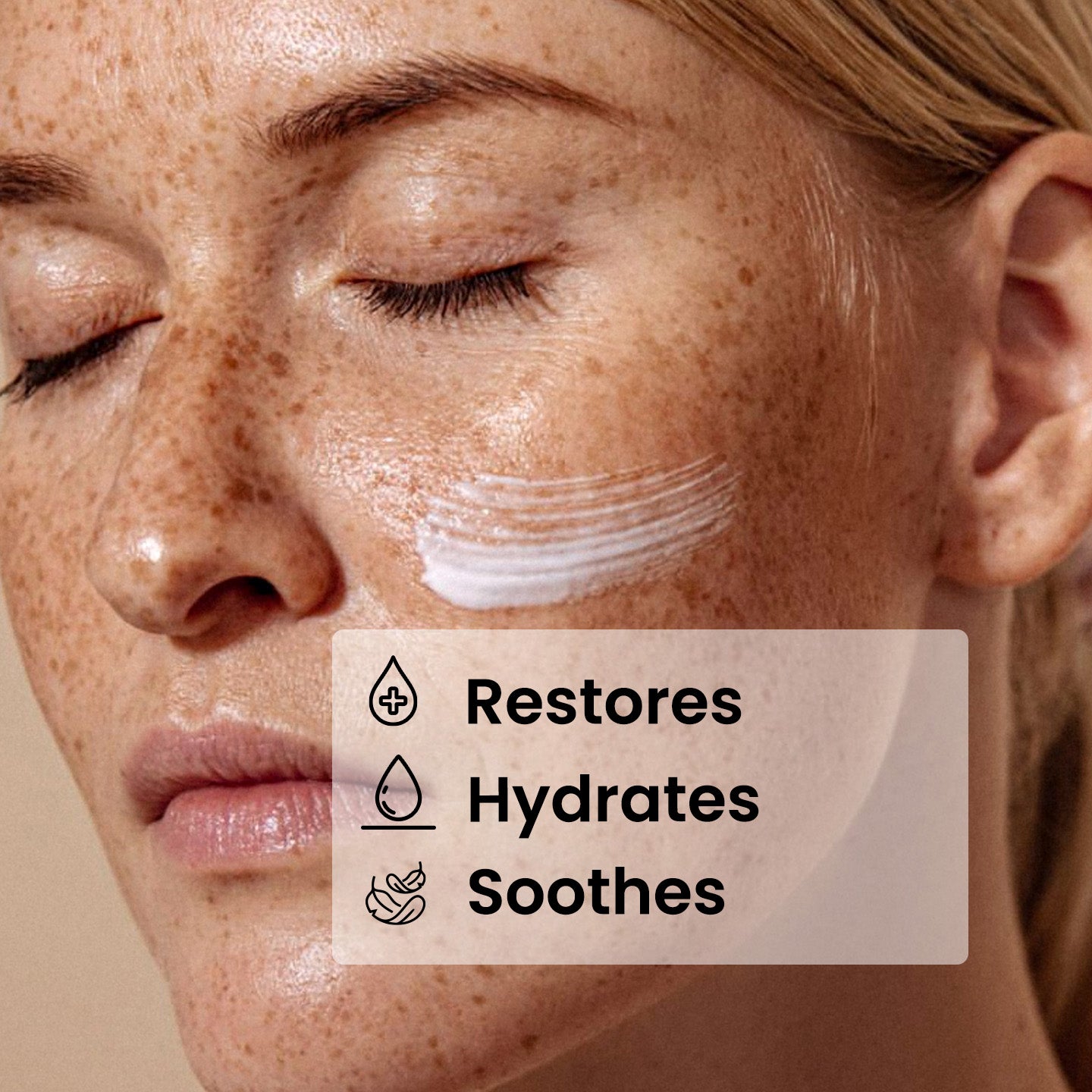Moisturizing lotion with Sativa Seed Oil