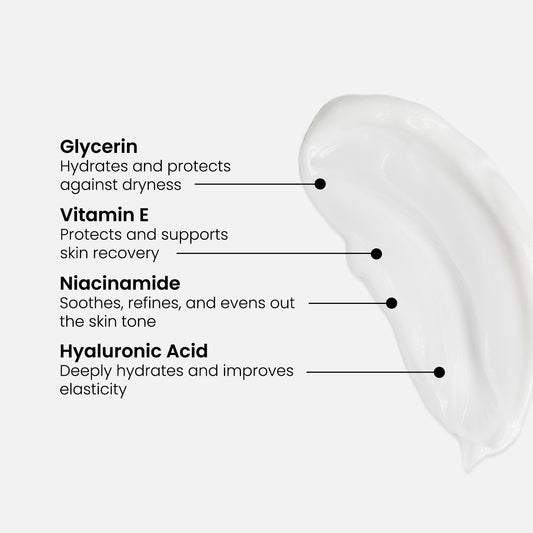 Moisturizing lotion with Sativa Seed Oil