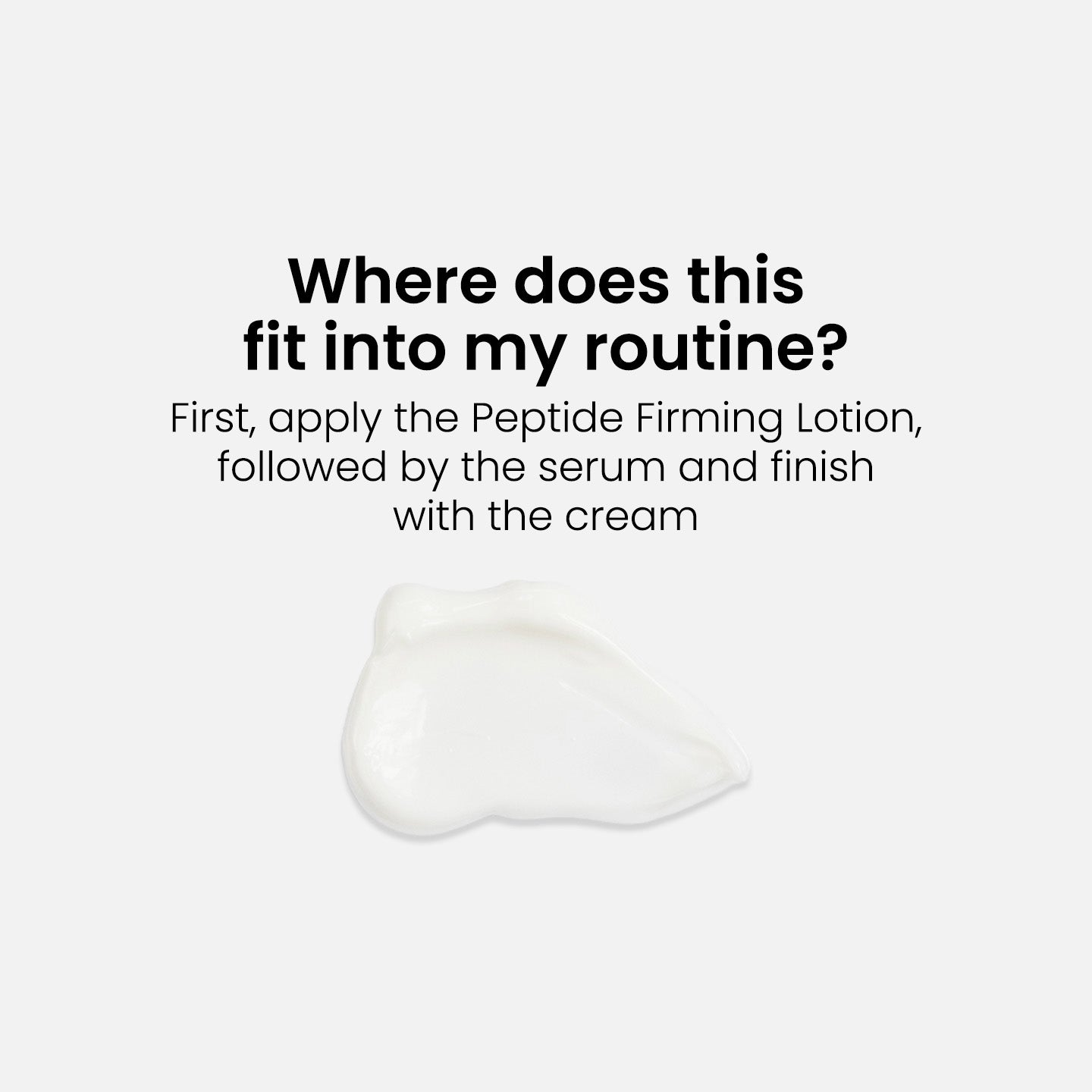 Peptide Firming Neck and Décolleté Lotion