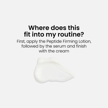 Peptide Firming Neck and Décolleté Lotion