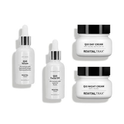 Q10 Bundle: Oil + Serum + Day and Night Cream